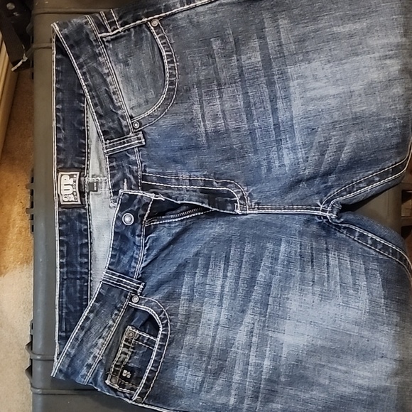 Cowboy Up Men's Bootcut Jeans - Picture 2 of 6